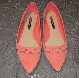 Cute Coral Flats! Audrey Brooke